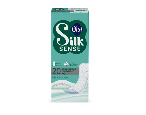 Ola silk sense прокладки ежедневные daily 20 шт./без аромата