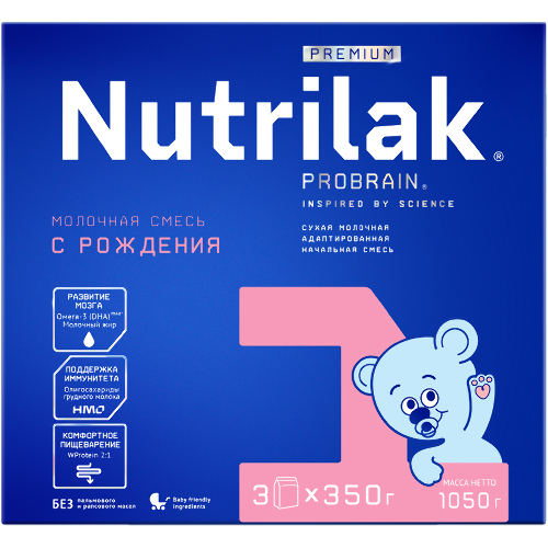 Купить Nutrilak premium 1 смесь сухая молочная адаптированная 1050 гр цена