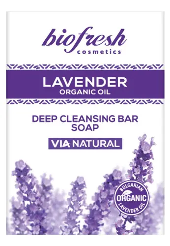 Biofresh lavender organic oil мыло глубокой очистки 100 гр