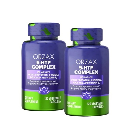 НАБОР ИЗ 2 УП. ОРЗАКС 5 HTP КОМПЛЕКС 120 КАПС. МАССОЙ 300 МГ