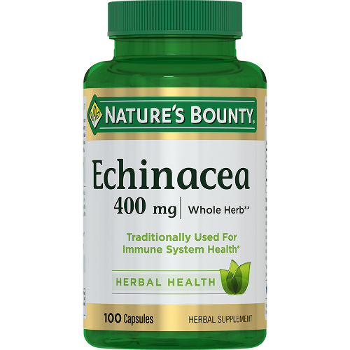 Нэйчес баунти эхинацея 400 мг 100 шт. капсулы массой 496 мг