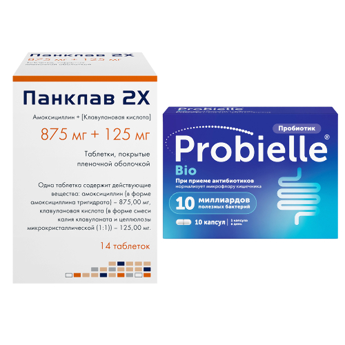 Набор Панклав 2Х 0,875+0,125 N14  и  Пробиэль Био №10