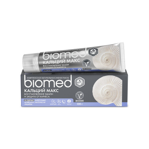 Купить Biomed кальций макс зубная паста комплексная 100 гр цена
