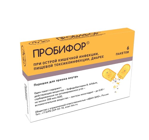 ПРОБИФОР 500 МЛН/КОЕ N6 ПАК ПОР