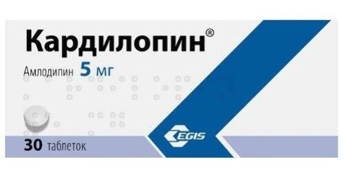 КАРДИЛОПИН 0,005 N30 ТАБЛ