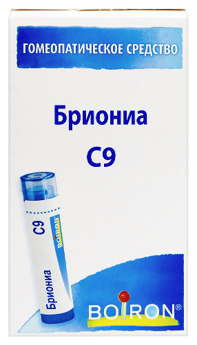 Купить Бриониа с9 гомеопатический монокомпонентный препарат растительного происхождения 4 гр гранулы гомеопатические цена