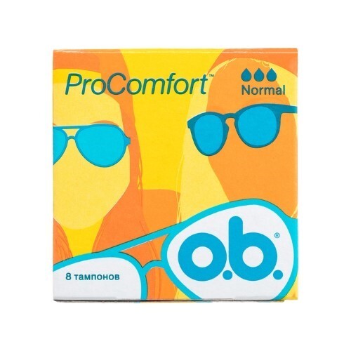 Купить Тампоны o.b. procomfort normal 8 шт. цена