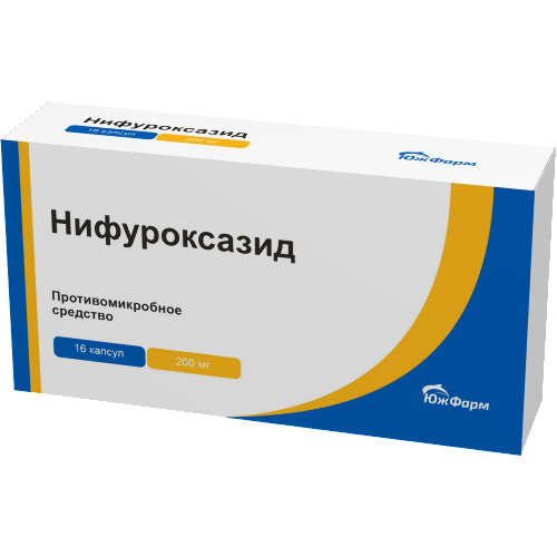 Купить Нифуроксазид 200 мг 16 шт. капсулы цена