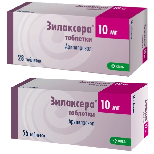 Набор ЗИЛАКСЕРА таб. 10 мг №28 + ЗИЛАКСЕРА таб. 10 мг №56