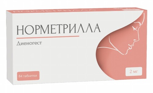 Норметрилла 2 мг 84 шт. таблетки