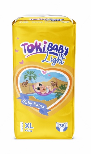 Подгузники - трусики детские TokiBaby XXL от 15 кг 32 шт