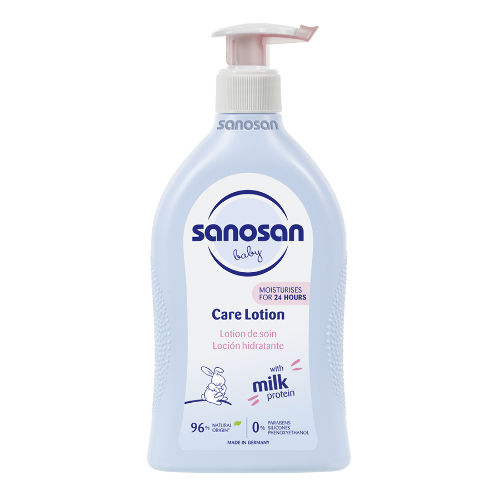 Купить Sanosan baby молочко увлажняющее с пантенолом 500 мл цена