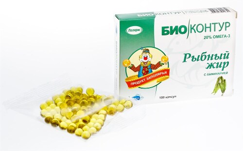 РЫБНЫЙ ЖИР С ЛАМИНАРИЕЙ