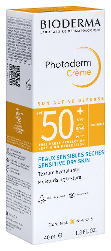 Bioderma photoderm крем солнцезащитный spf 50+ 40 мл