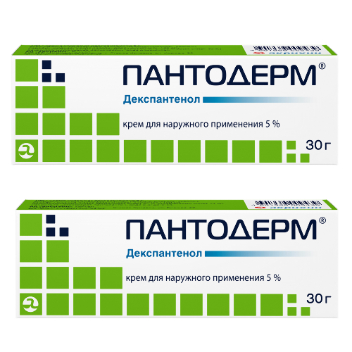 НАБОР ПАНТОДЕРМ 5% 30,0 КРЕМ Д/НАРУЖ ПРИМ закажи 3 упаковки со скидкой 25%