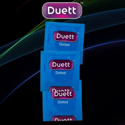 Презервативы duett dotted с точечной структурой 3 шт.