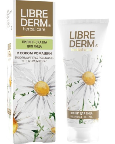 Librederm пилинг-скатка с ромашкой для лица 75 мл