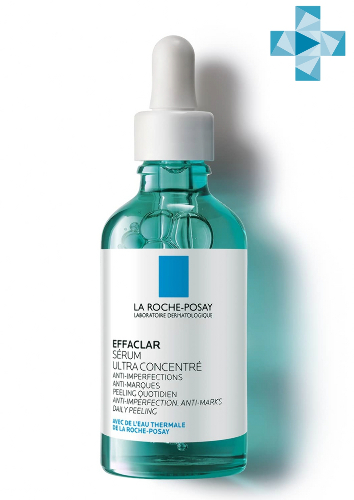 Купить La Roche-Posay Effaclar Ultra Концентрированная сыворотка для проблемной кожи лица против прыщей и постакне с салициловой кислотой и ниацинамидом, 50 мл цена
