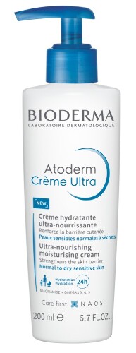 Купить Bioderma atoderm крем ультра с помпой 200 мл цена