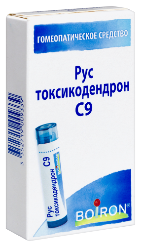 РУС ТОКСИКОДЕНДРОН C9 ГОМЕОПАТ МОНОКОМП ПРЕПАРАТ РАСТИТ ПРОИСХОЖД