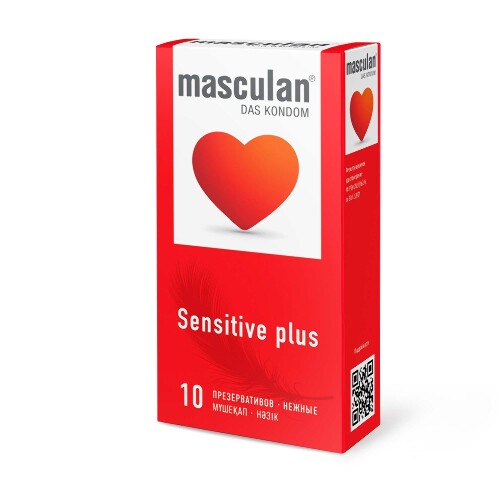 Презервативы masculan sensitive plus 10 шт.