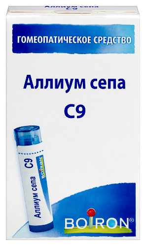 АЛЛИУМ СЕПА С9 ГОМЕОПАТ МОНОКОМП ПРЕПАРАТ РАСТИТ ПРОИСХОЖД