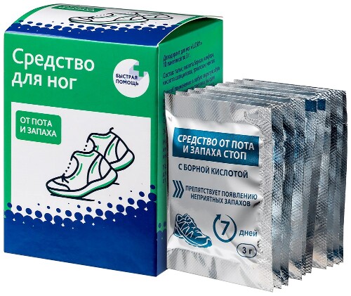 U dry дезодорант для ног 10 шт. пак