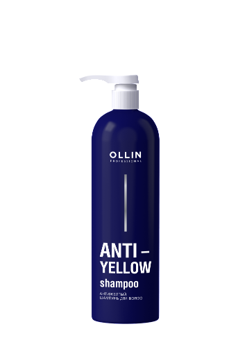 Купить Ollin anti-yellow шампунь для волос антижелтый 500 мл цена