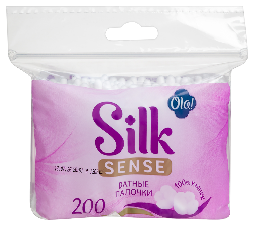 Ola silk sense ватные палочки 200 шт./п/эт