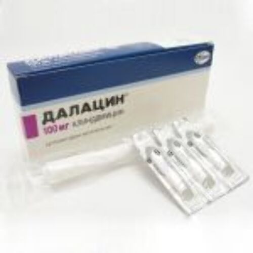 Далацин 100 мг 3 шт. суппозитории вагинальные
