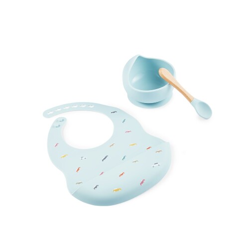 Happy baby фартук нагрудный силиконовый bib 6+/машинки