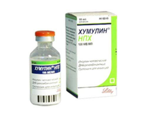 Купить ХУМУЛИН НПХ 100ЕД/МЛ 10МЛ ФЛАК СУСП цена