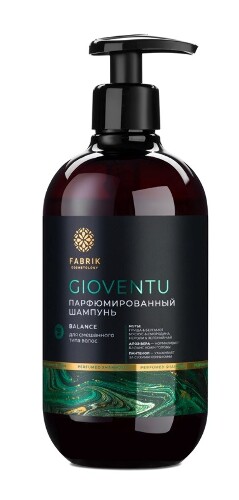 Купить Fabrik cosmetology шампунь парфюмированный для смешанного типа волос gioventu balance 520 мл цена