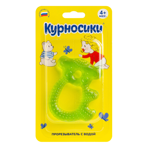 Курносики прорезыватель (массажер для десен) водонаполненный 4+/коала/23101