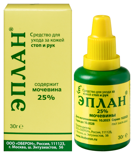 Купить Эплан 25% мочевины средство для ухода за кожей стоп и рук 30 гр цена