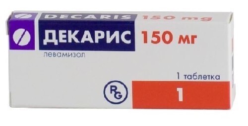 Купить Декарис 150 мг 1 шт. таблетки цена