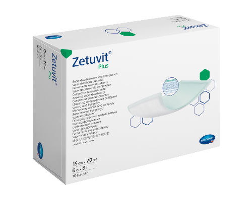 ПОВЯЗКА СУПЕРАБСОРБИРУЮЩАЯ СТЕРИЛЬНАЯ ZETUVIT PLUS