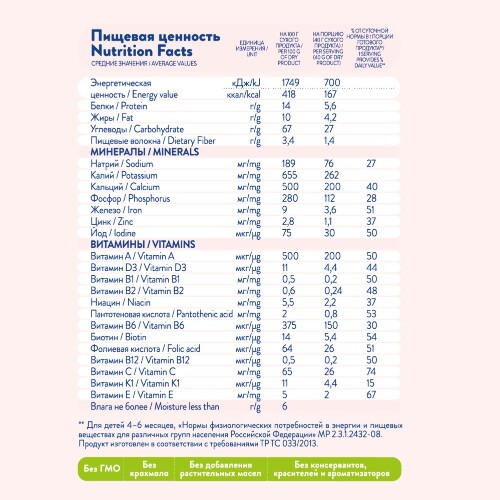 КАША КУКУРУЗНАЯ НА КОЗЬЕМ МОЛОКЕ