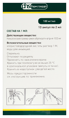 ПИКАМИЛОН РАСТВОР ДЛЯ ВНУТРИВЕННОГО И ВНУТРИМЫШЕЧНОГО ВВЕДЕНИЯ