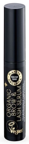 Купить Planeta organica brow bar ухаживающая сыворотка для густоты бровей и ресниц 15 мл цена