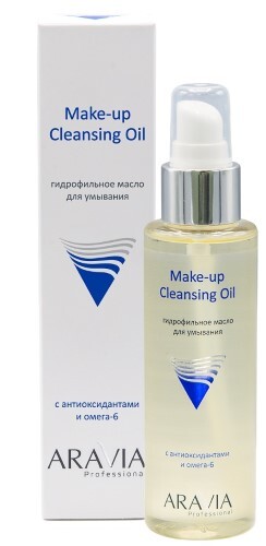 Aravia professional масло гидрофильное для умывания с антиоксидантами и омега-6 110 мл
