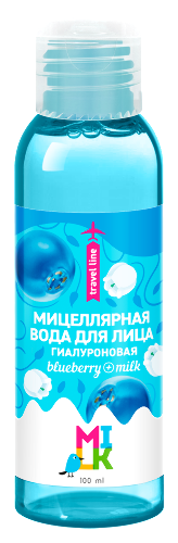 Мицеллярная вода для лица гиалуроновая 100 мл