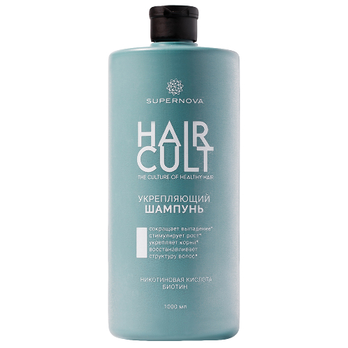 Hair cult шампунь укрепляющий 1000 мл