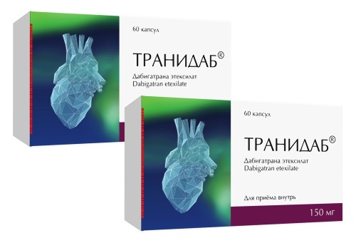 Купить Транидаб 150 мг 60 шт. капсулы цена
