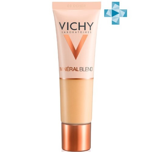 Купить Vichy mineralblend увлажняющая тональная основа 16 часов стойкости и сияния кожи тон 06 30 мл цена