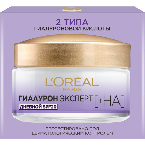 L’oreal paris гиалурон эксперт дневной крем для лица spf20 50 мл