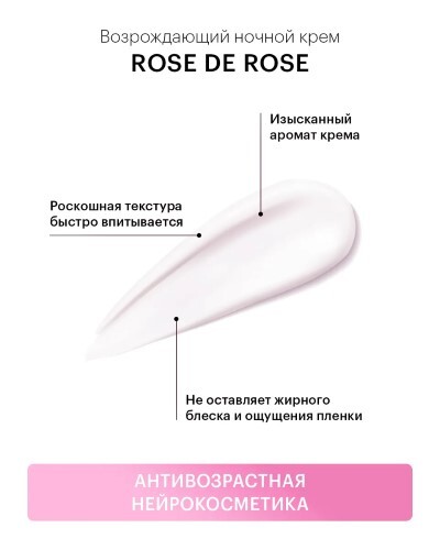 Librederm rose de rose крем возрождающий ночной 50 мл