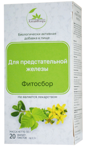 ФИТОСБОР ДЛЯ ПРЕДСТАТЕЛЬНОЙ ЖЕЛЕЗЫ