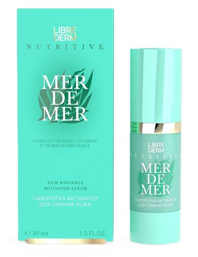 Купить Librederm mer de mer сыворотка-активатор для сияния кожи 30 мл цена