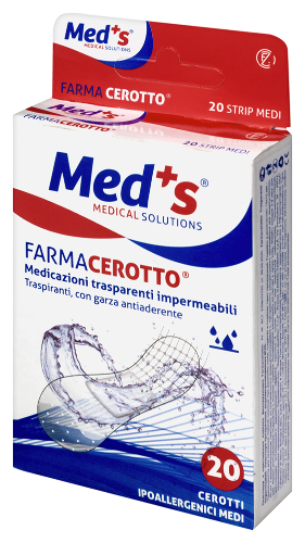 Farmacerotto trasparente impermeabile пластыри фиксирующие водонепроницаемые 19х72 мм 20 шт./прозрачный